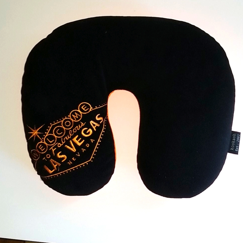 Las Vegas Neck Pillow Orange